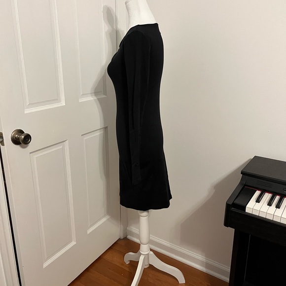 David Lerner One Shoulder Black Dress - Picture 3 of 5